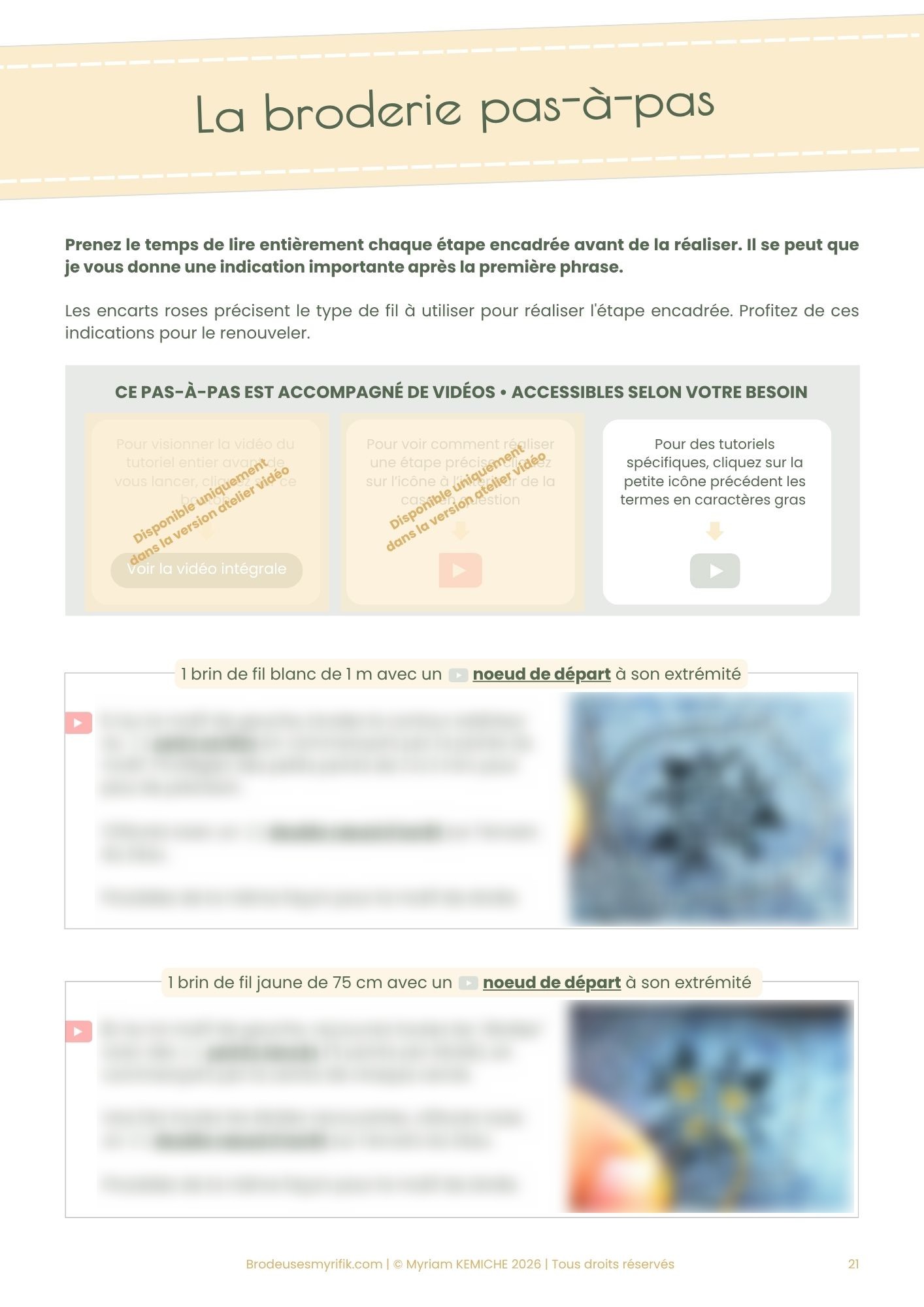 Livre de broderie PDF (à télécharger) : modèle “SELF LOVE” – Image 4