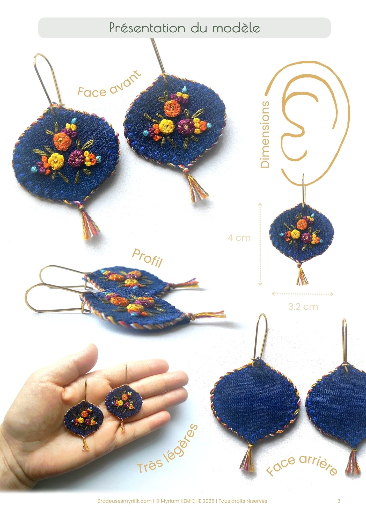 Atelier de broderie "BOOSTER DE RÉUSSITE" : modèle “SELF LOVE” – Image 2